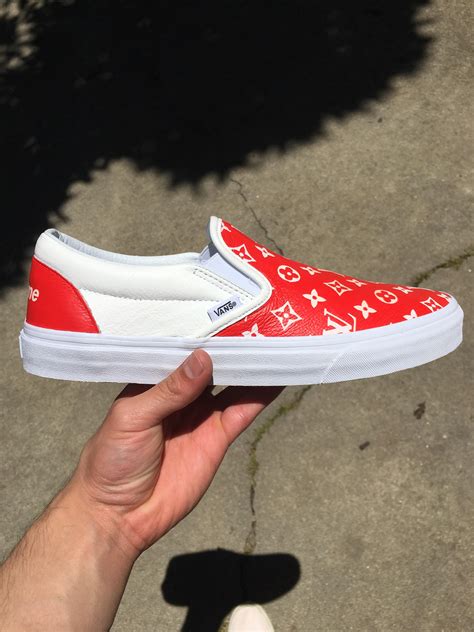 louis vuitton x supreme vans|louis vuitton x supreme sale.